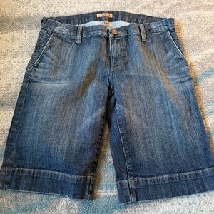 See Thru Soul Dark Size 30 (32" waist) Denim Shorts